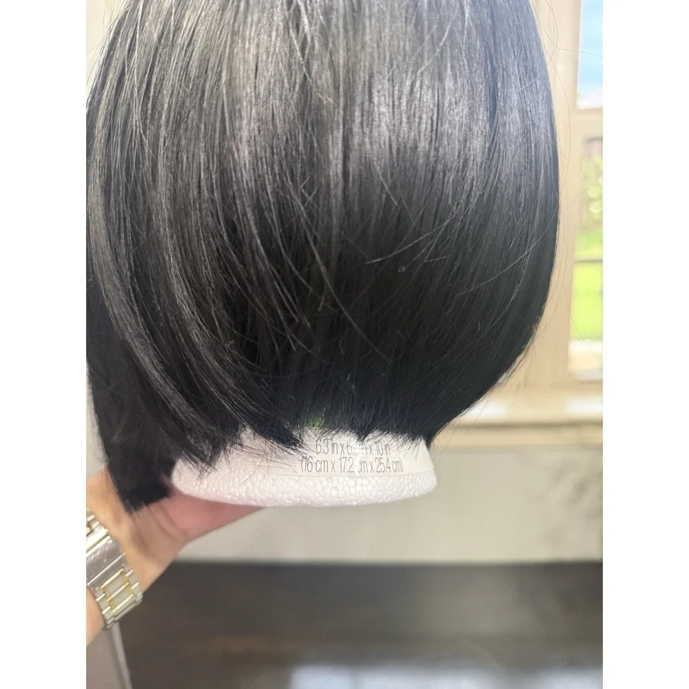 Black Bob Hair Wig Synthetic